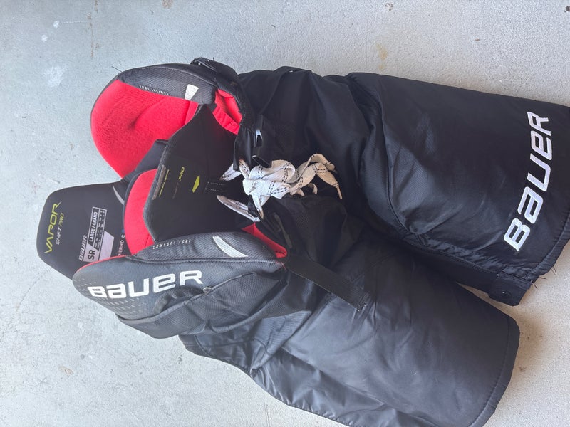 Large Senior Bauer Vapor X Shift Pro Hockey Pants (Used)