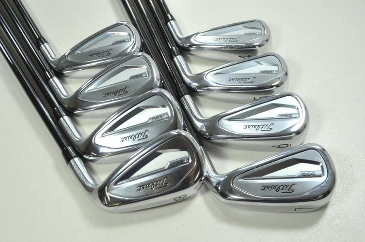 Titleist T350 2023 4-PW,48* Iron Set Senior Flex Right Tensei Graphite # 199937