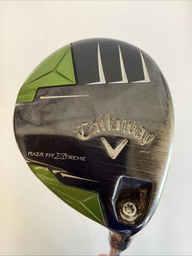 Callaway RAZR Fit Xtreme Fairway 4 Wood Aldila Trinity F75-S Stiff Graphite Shaf