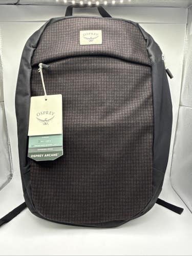 Osprey Arcane Large Day Commuter Backpack, 20L, Wool Brown, Laptop Sleeve, 16"