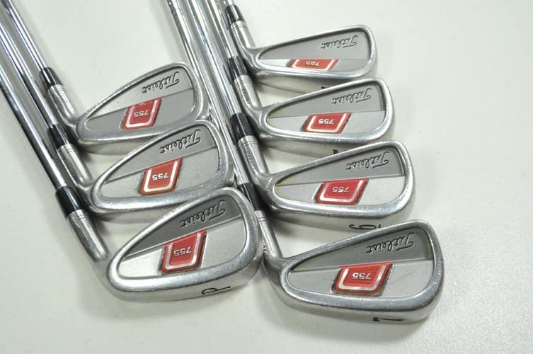 Titleist 755 Forged 4-PW Iron Set Stiff Flex Right DG S300 Steel # 199464
