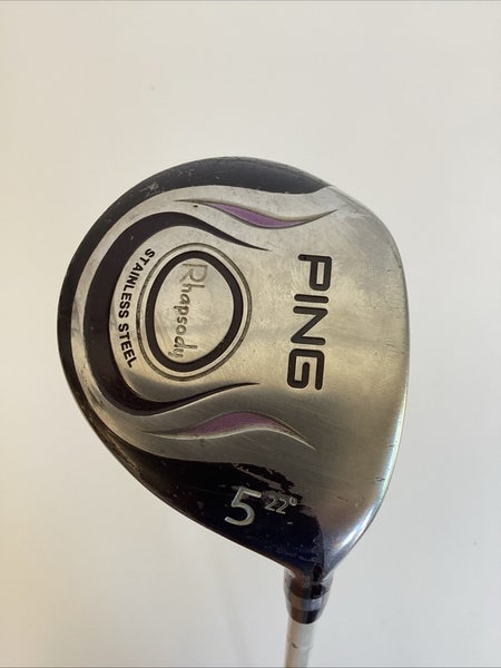 Ping Rhapsody Fairway 5 Wood 22* With Ladies Graphite Shaft