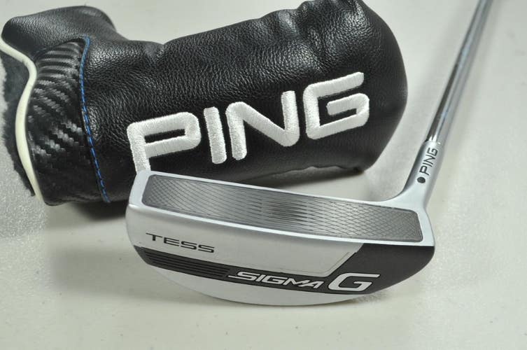 Ping Sigma G Tess 34" Putter Black Dot Right Steel with Head Cover # 197525