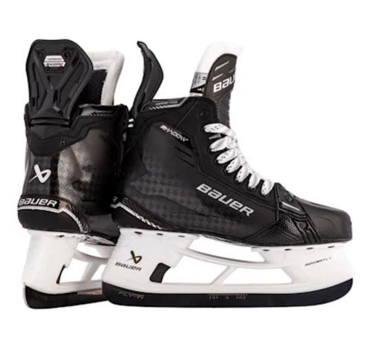 Bauer Supreme Shadow Hockey Skates Regular Width 8 (New)
