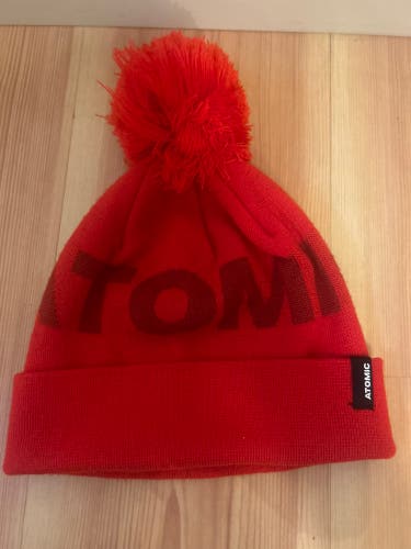 Red One Size Fits All Atomic Hat (New)