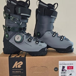 New K2 Anthem 95 BOA Ski Boots 24.5
