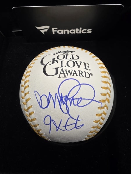 Chicago Cubs Ryne Sandberg Signed Autograph Inscription 9x Gold Glove Fanatics