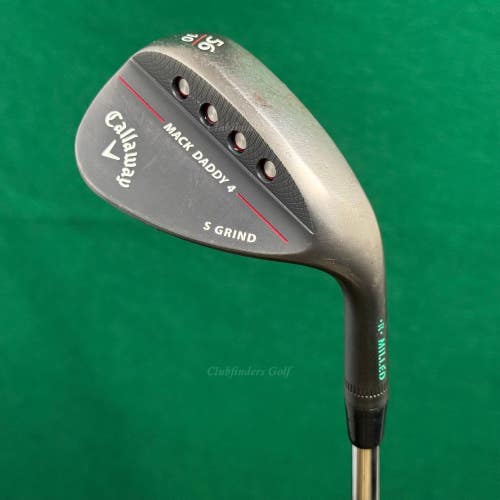 Callaway Mack Daddy 4 Black 56-10S 56 Sand Wedge DGTI 115 S200 Steel Stiff