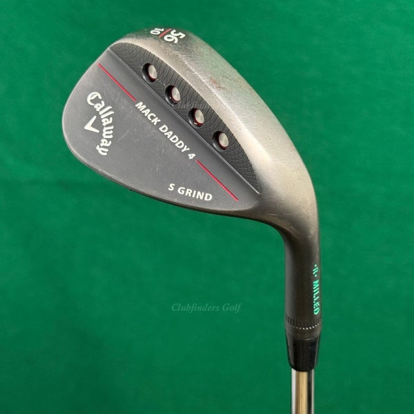 Callaway Mack Daddy 4 Black 56-10S 56 Sand Wedge DGTI 115 S200 Steel Stiff