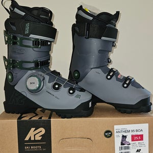 New K2 Anthem 95 BOA Ski Boots 25.5