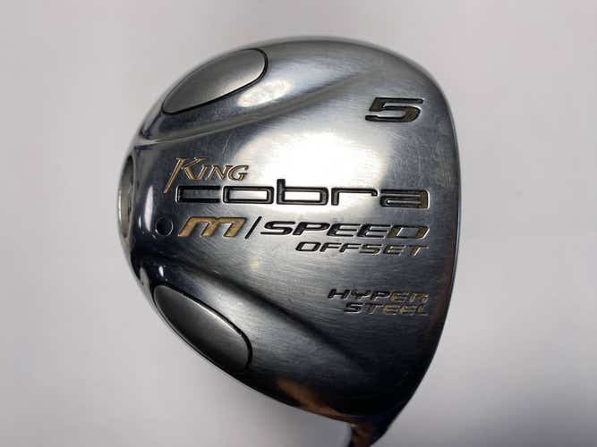 Cobra M Speed Offset 5 Fairway Wood 18* Aldila NV-m Blue 50g Regular Mens RH