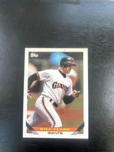 Will Clark 1993 Card