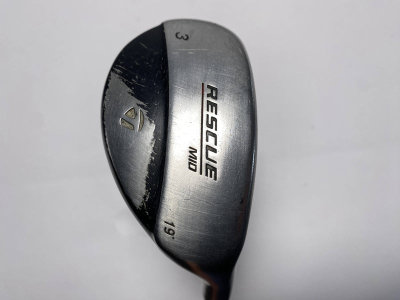 TaylorMade Rescue Mid 3 Hybrid 19* UG65 65g Stiff Graphite Mens RH