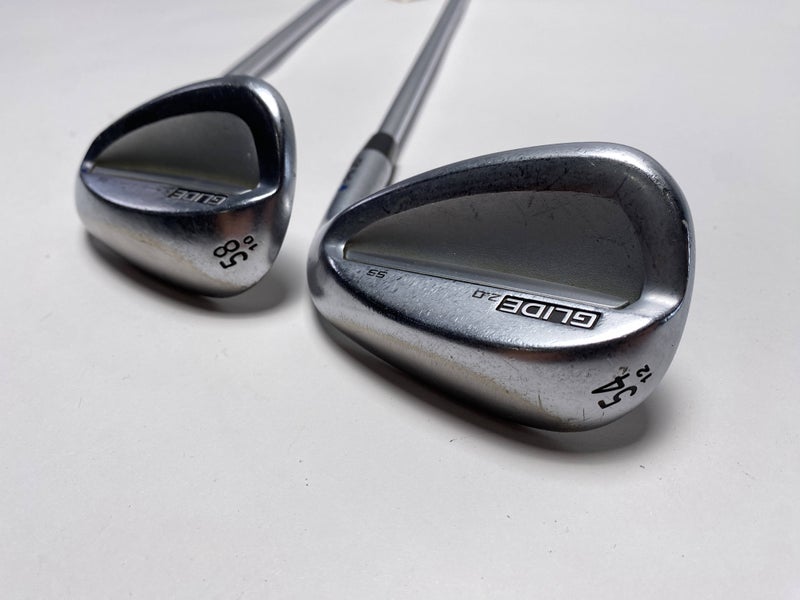 Ping Glide 2.0 Wedge Set 54* 12 
| 58* 10 Blue Dot 1* Up AWT 2.0 Mens RH