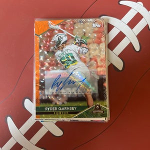Topps lacrosse trading cards