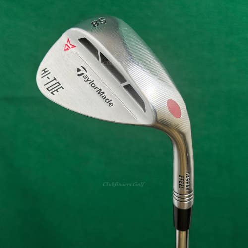TaylorMade Milled Grind Hi-Toe Chrome 58 Lob Wedge KBS Hi-REV 2.0 Steel Wedge
