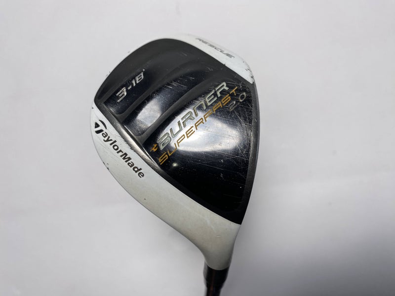 TaylorMade Burner Superfast 2.0 3 Hybrid 18* REAX 60g Regular RH Midsize Grip