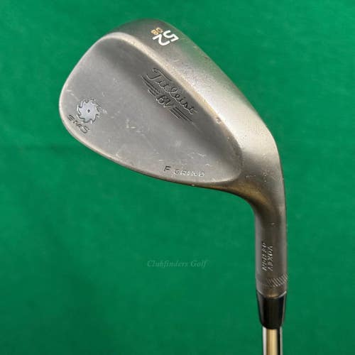 Titleist Vokey SM5 Raw Black 52-8 52 Gap Wedge  DGTI Spinner 115 Steel Wedge