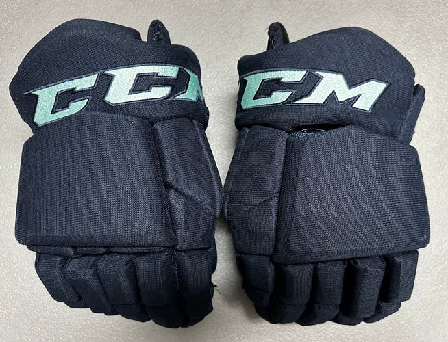 CCM HGTK Tacks Pro Stock Hockey Gloves 13” KRAKEN 78641