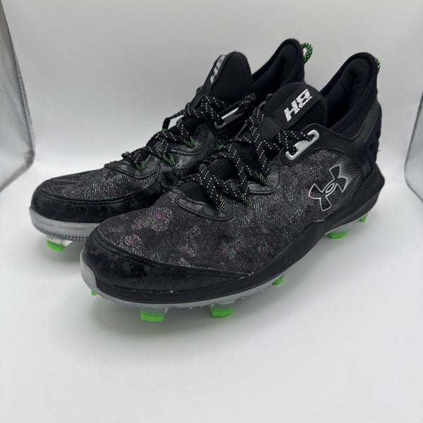 Mens Under Armour Bryce Harper 8 Low ST TPU Baseball Cleats Molded 11.5
