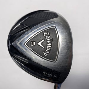 Callaway Razr X Black 5 Fairway Wood 18* 60g Regular Graphite Mens RH