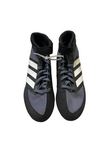 Used Adidas Wrestling Shoes Black Senior 9 11706-S000358604
