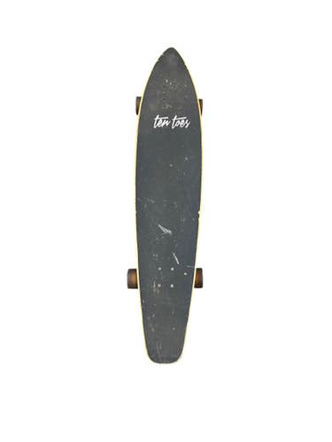 Used Ten Toes TEN TOES LONG BOARD Longboard Black Long 11706-S000358594