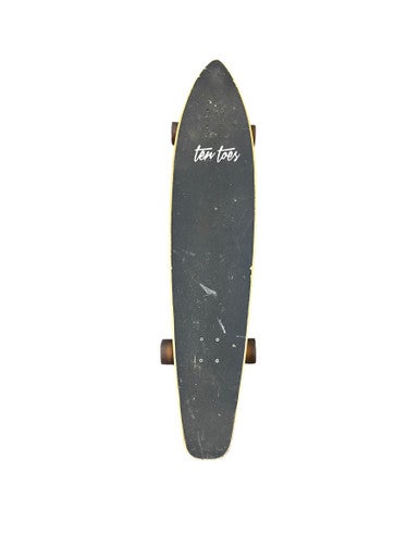 Used Ten Toes TEN TOES LONG BOARD Longboard Black Long 11706-S000358594