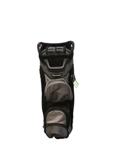 Used Taylormade 14 WAY GRAY AND BLACK Mens Cart Bag Black 11706-S000358578