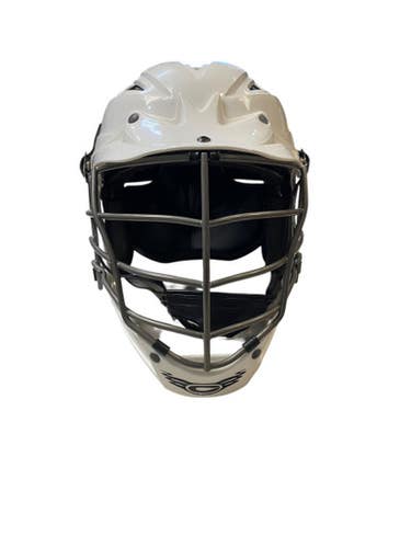 Used Cascade CPVR Lacrosse Helmet White MD 11706-S000358572
