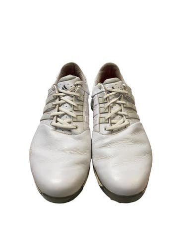 Used Adidas Mens Golf Shoes White Senior 12 11706-S000358569