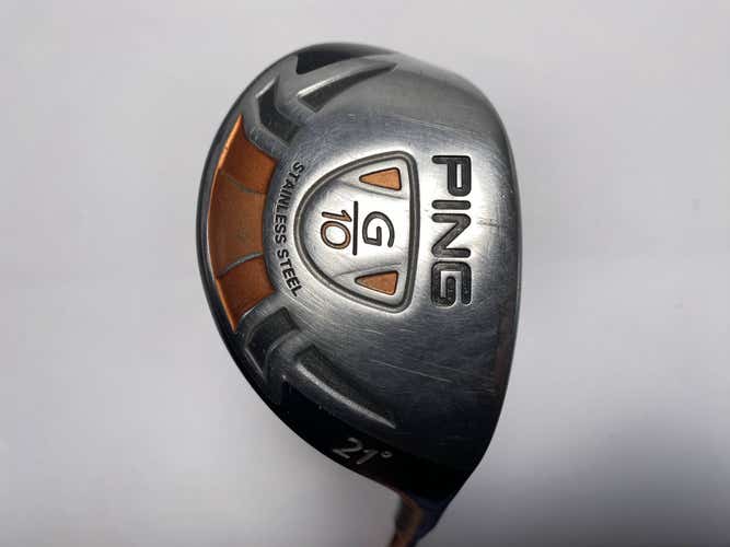 Ping G10 4 Hybrid 21* TFC129 Regular Graphite Mens RH