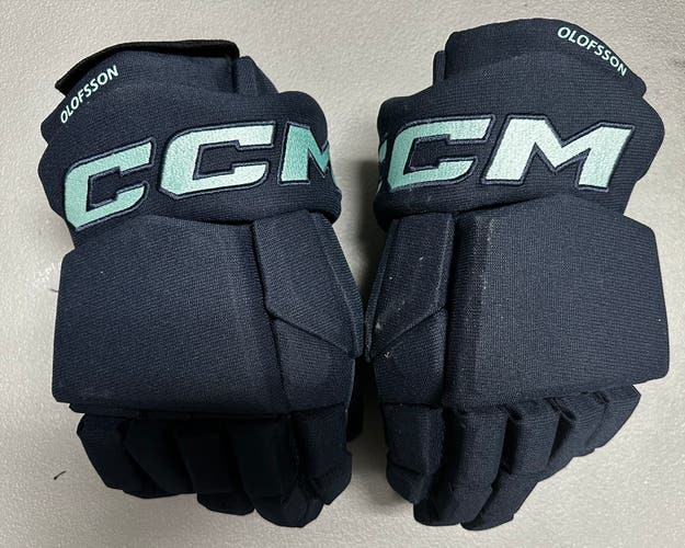 CCM HGTK Tacks Pro Stock Hockey Gloves 13” KRAKEN 00987