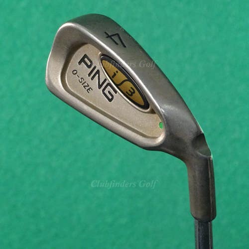 Ping i3 O-Size Green Dot Single 4 Iron Cushin JZ Steel Regular