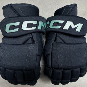 CCM HG12 Pro Stock Hockey Gloves 14" Blue KRAKEN 702850
