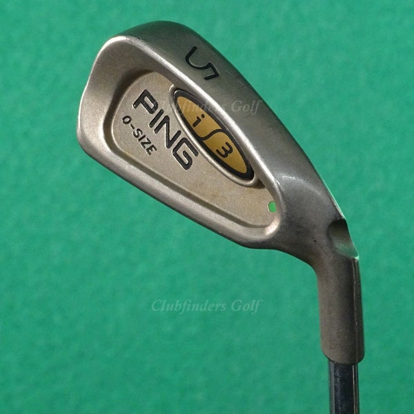 Ping i3 O-Size Green Dot Single 5 Iron Cushin JZ Steel Regular