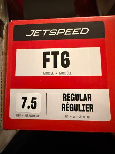 *Unused* Size 7.5 CCM JetSpeed FT6 Hockey Skates Regular Width