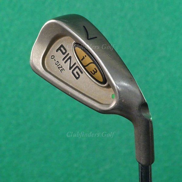 Ping i3 O-Size Green Dot Single 7 Iron Cushin JZ Steel Regular