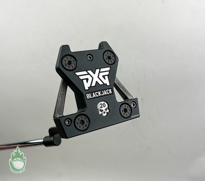 Used Right Handed PXG BlackJack 34" Putter Steel Golf Club w/ Headcover