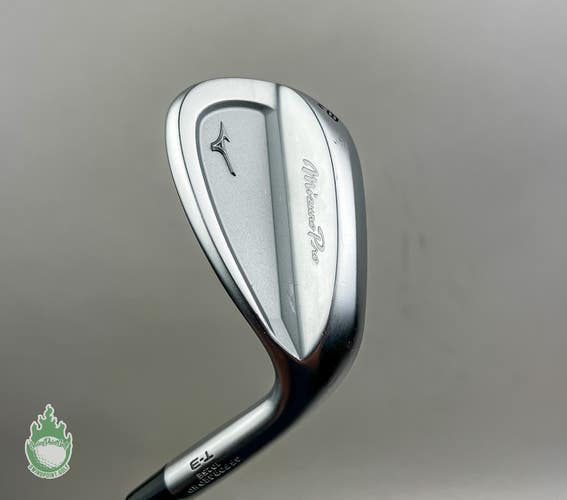 Used RH Mizuno T-3 White Satin M Grind Wedge 58*-12  Stiff Steel Golf Club