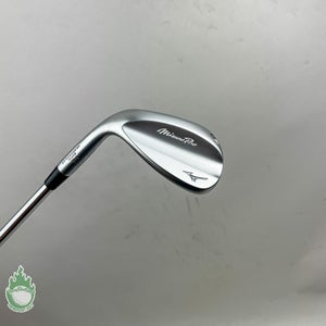 Used LH Mizuno T-1 White Satin V Grind Wedge 60*-12 S400 Stiff Steel Golf Club