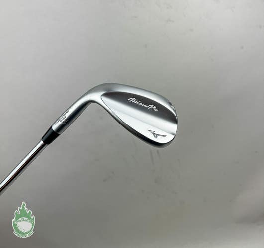 Used LH Mizuno T-1 White Satin V Grind Wedge 60*-12 S400 Stiff Steel Golf Club