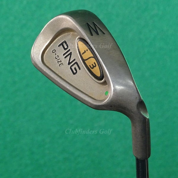 Ping i3 O-Size Green Dot PW Pitching Wedge Cushin JZ Steel Regular