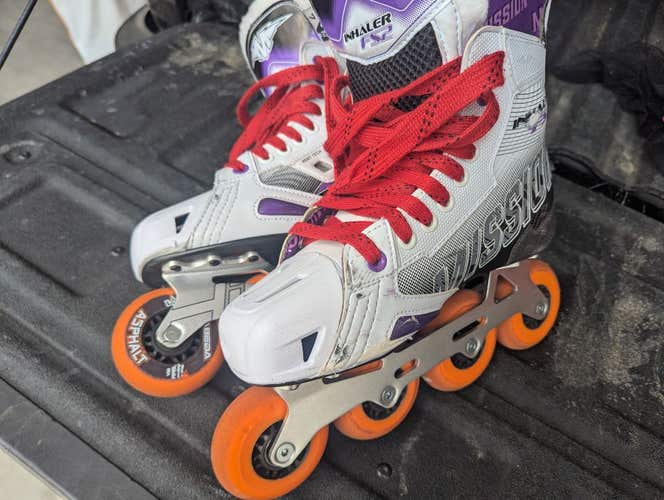 Mission Inhaler FS2 Inline Skates Regular Width Size 7 (Used)