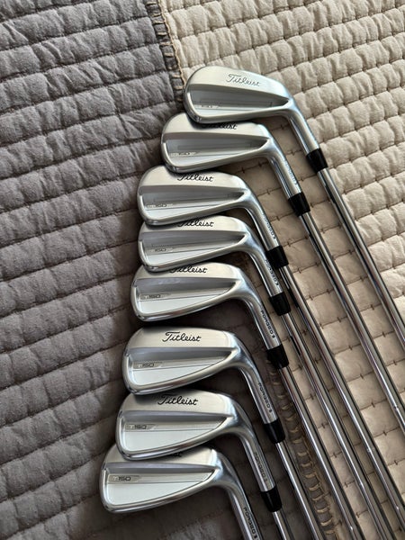 Men's 2023 Titleist T150 Right Handed Iron Set Extra Stiff Flex  Steel Shaft (Used)