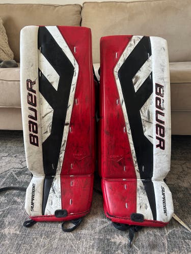 28” Junior Bauer Supreme One.7 Goalie Leg Pads