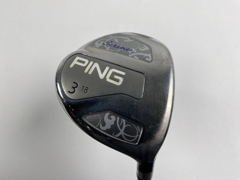 Ping Serene 3 Fairway Wood 18* AeroTech ALT470 Senior Graphite Womens RH