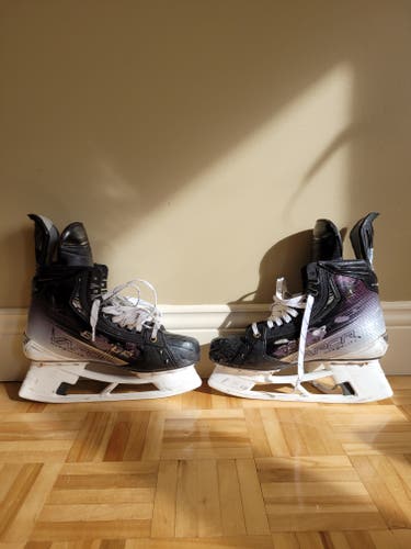 Size Senior 7.5 Fit 2 Used Bauer Vapor Hyperlite 2 Hockey Skates Pro Stock 7.5