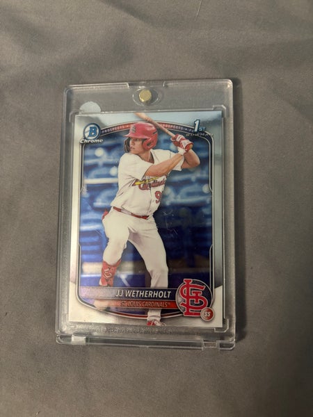 Bowman Chrome JJ Wetherholt rookie 1st bowman