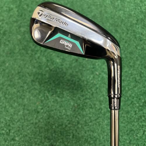 Taylormade GAPR Mid 18 3 Driving Iron Hybrid Recoil Stiff Flex F4 Graphite